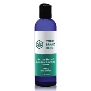 Active Relief CBD Muscle Rub Private Label example