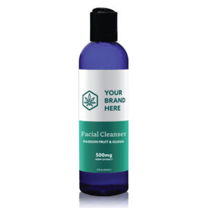 CBD facial cleanser private label example