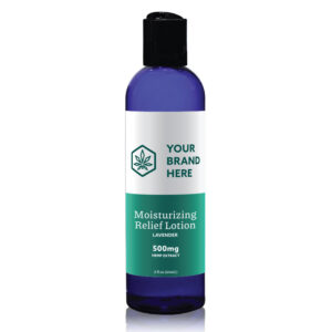 Lavender CBD Lotion Private Label example